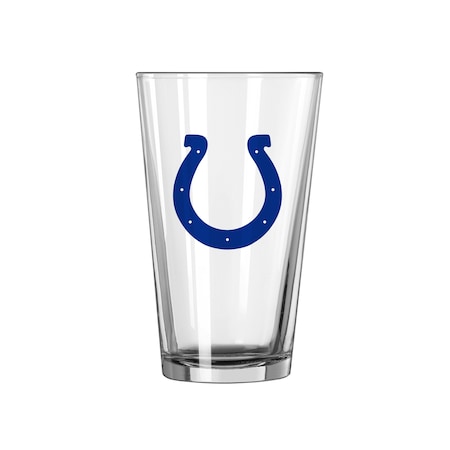 Logo Brands Indianapolis Colts 16oz Gameday Pint Glass 614-G16P-1